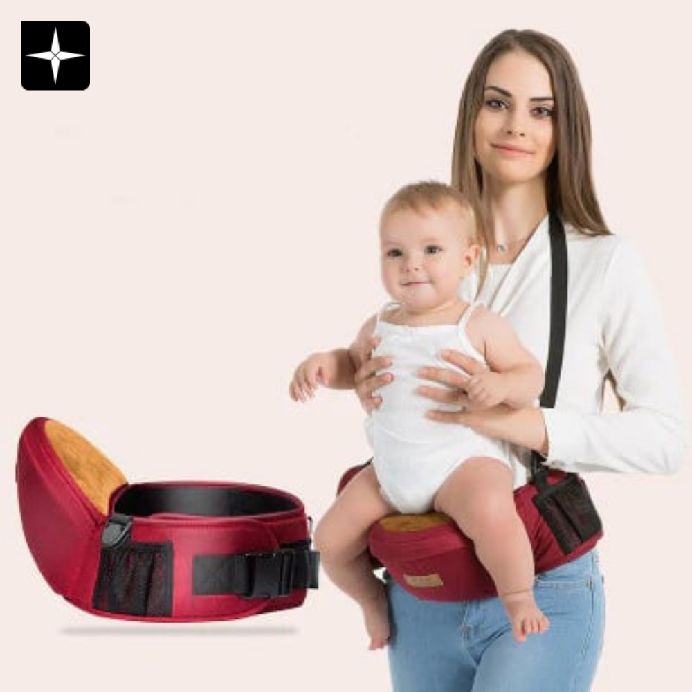 BabyCarrier™ | Ergonomisk bärficka med stöd för barn (3-36 månader)