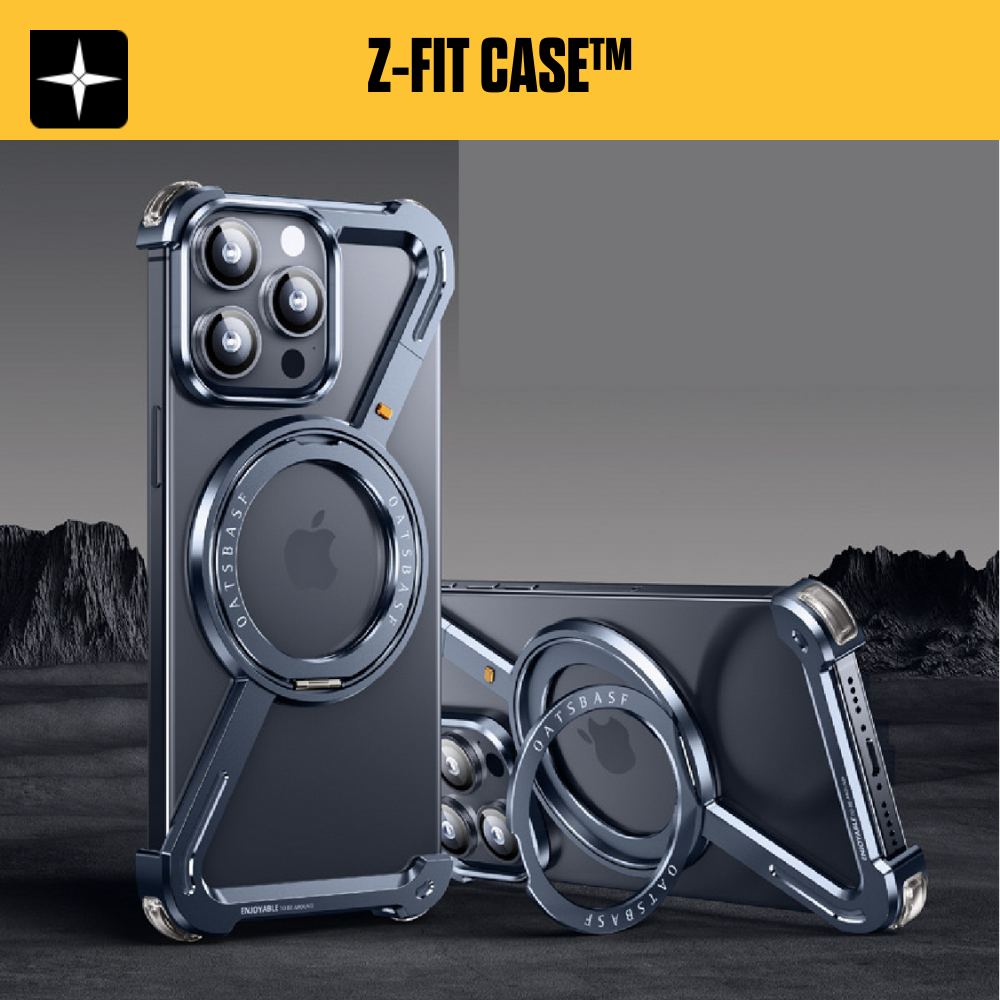 Z-Fit Case™ | Z-formad metallvridningsställ magnetisk telefonfodral