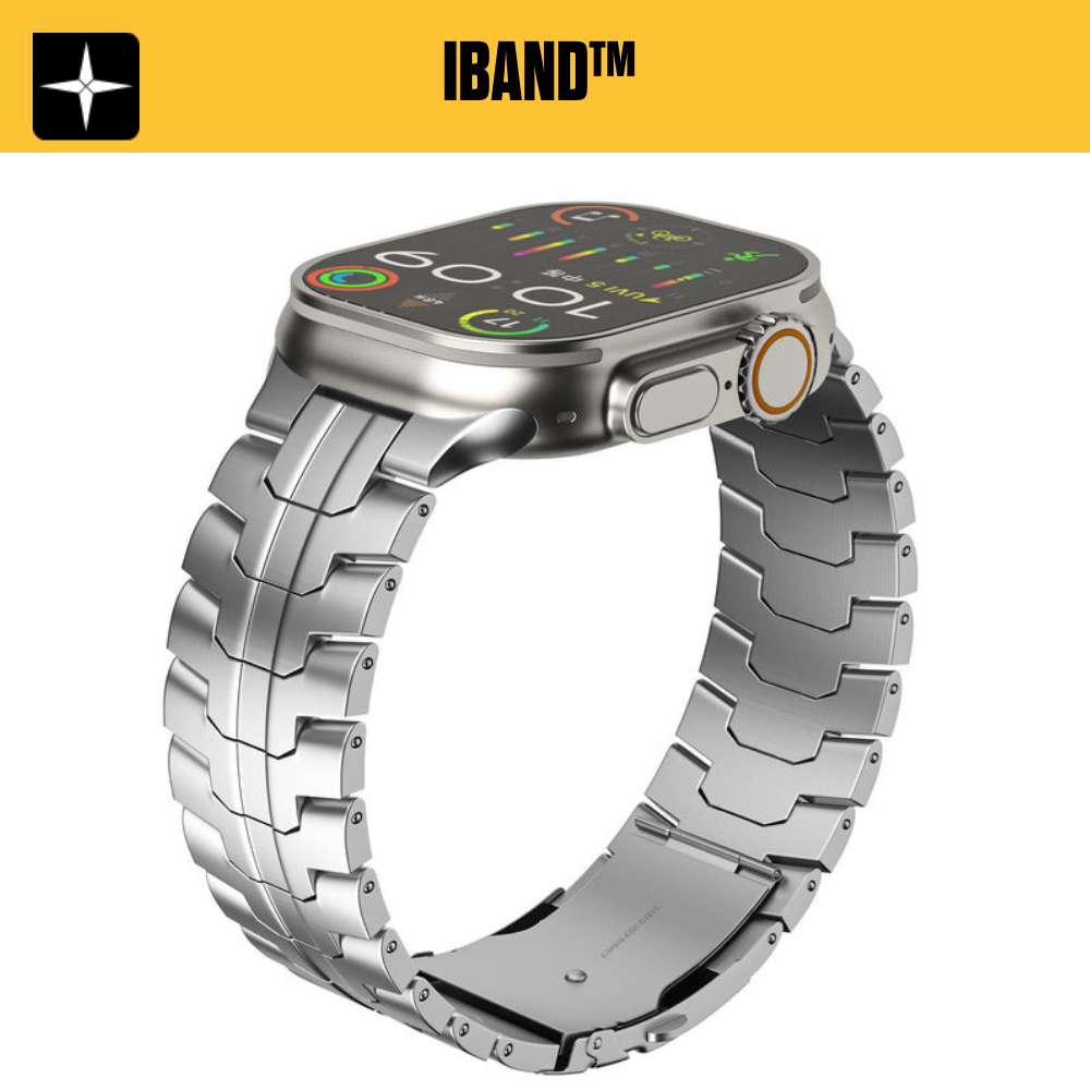 iBand™ | Lyxig Titanband för Apple Watch