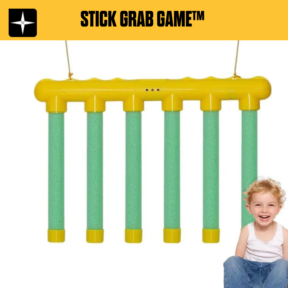 Stick Grab Game™ | Reaktionsträning för barn med hastighetsstavar