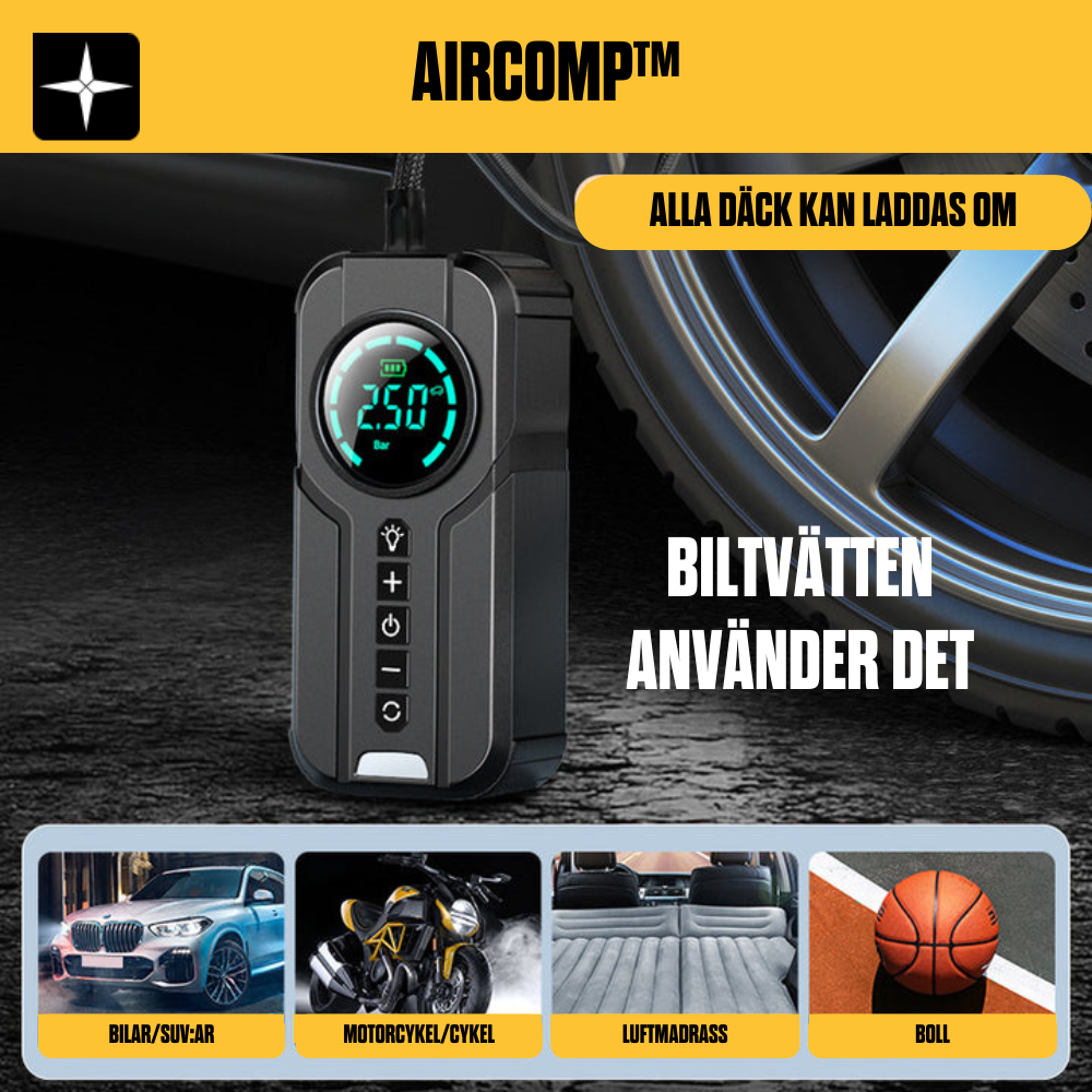 AirComp™ | Smart Multipurpose Luftkompressor System