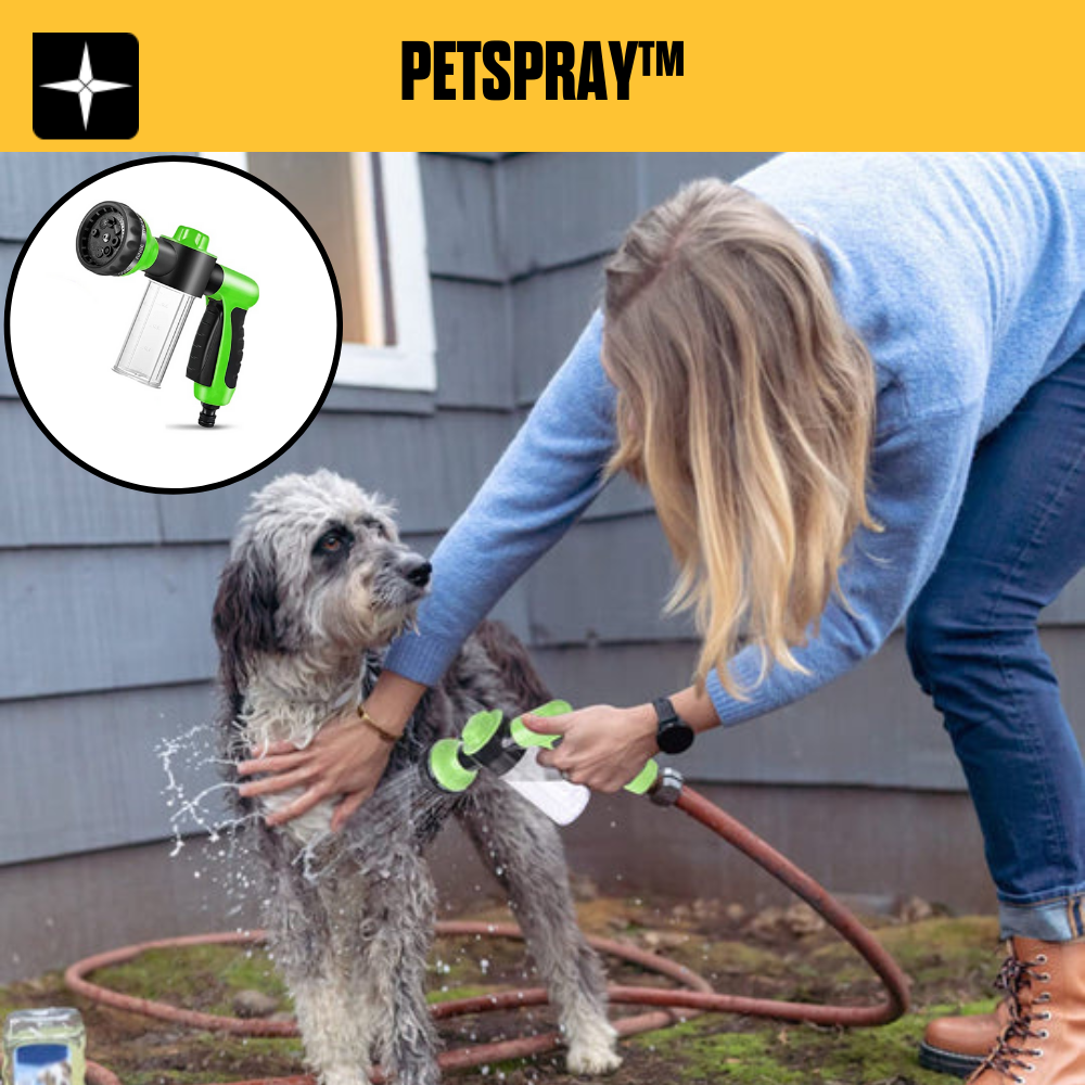 PetSpray™ | Kladdfri lösning för hundbad