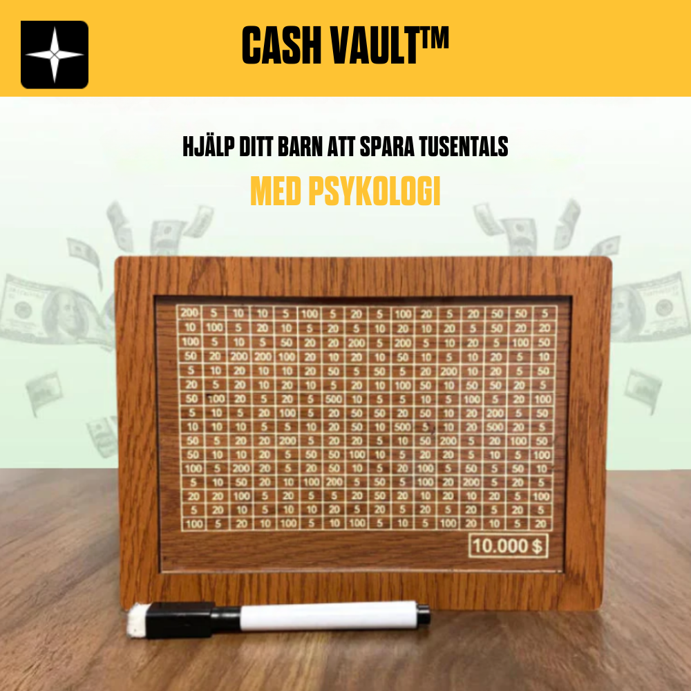 Cash Vault™ | Spara pengar med Kakeibo-metoden