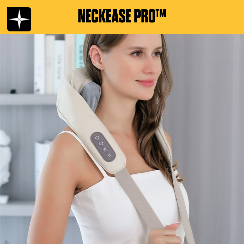 NeckEase Pro™ | Portabla massager för nacke och axlar