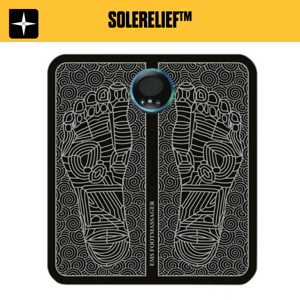 SoleRelief™ | Elektrisk Fotmassageplatta