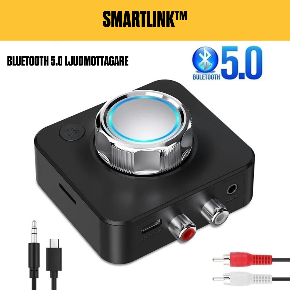 SmartLink™ | Bluetooth 5.0 Stereoljudmottagare