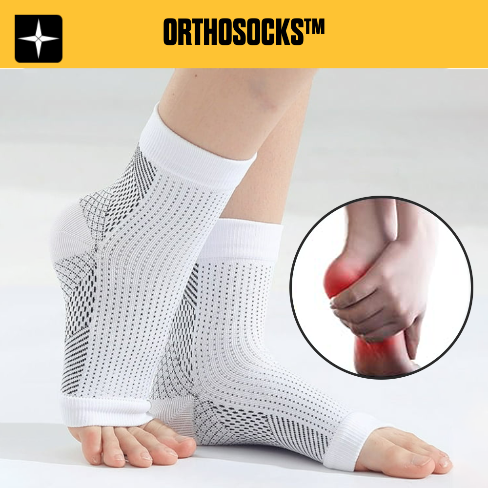 OrthoSocks™ | Avancerade kompressionsstrumpor för daglig smärtlindring och komfort