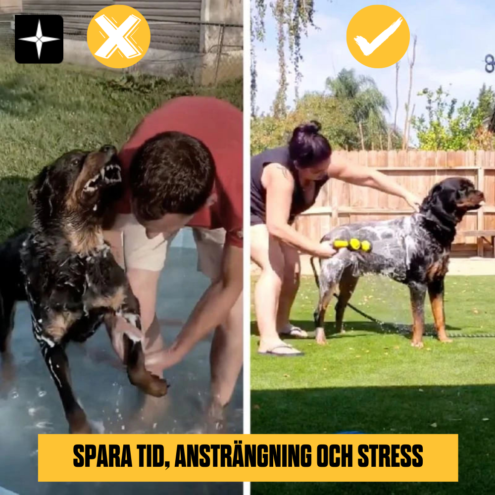 PetSpray™ | Kladdfri lösning för hundbad