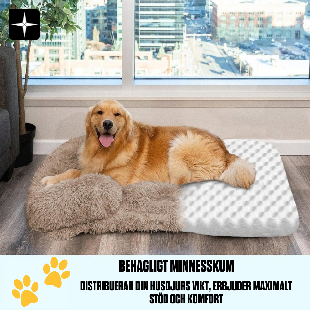 PawsomePad™ | Avslappnande Soffa (Minnesskum)