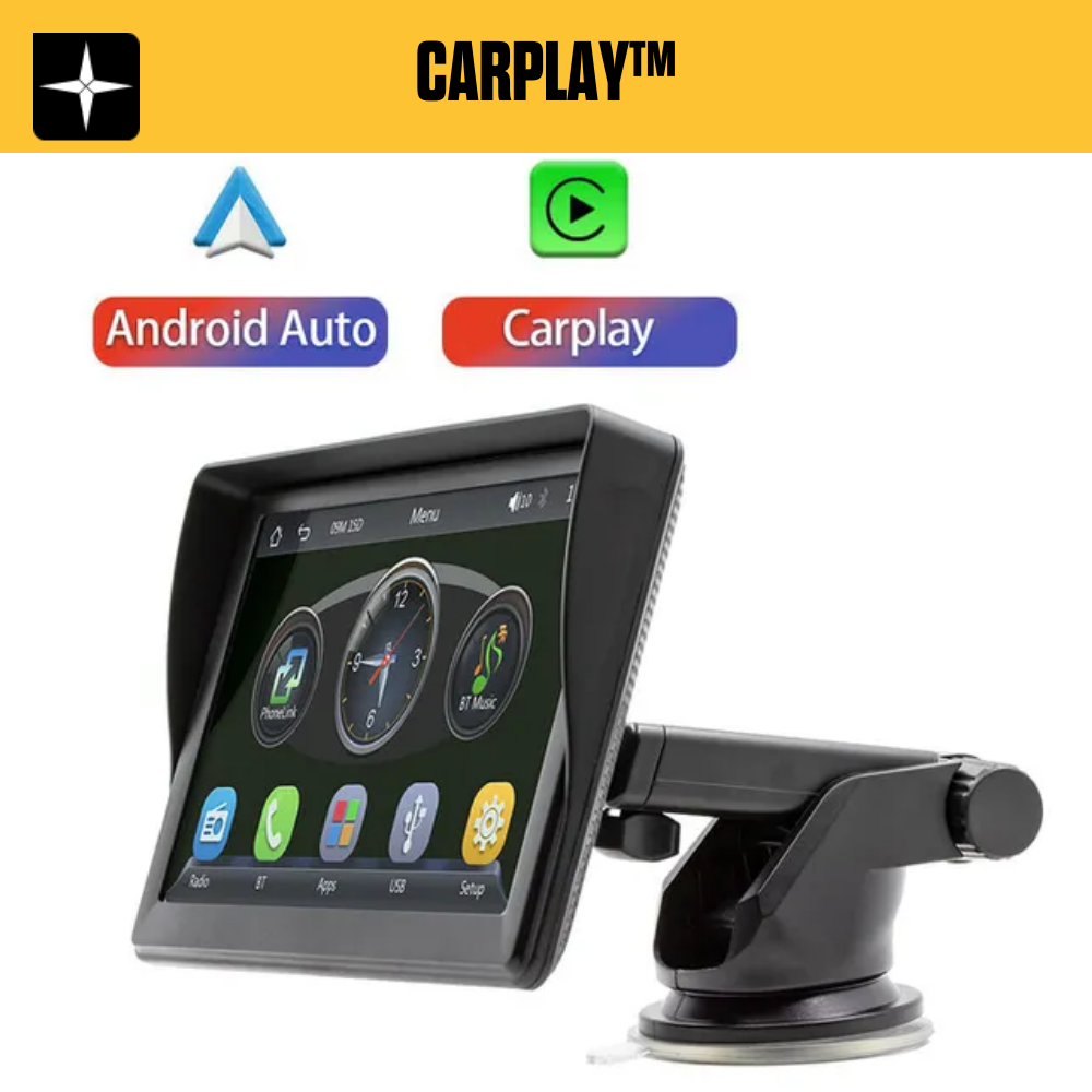 CarPlay™ | Förbli ansluten på vägen med Apple & Android bilskärm