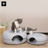 KittyCave™ | Mysig Donut Kattgrotta i mjukt plysch