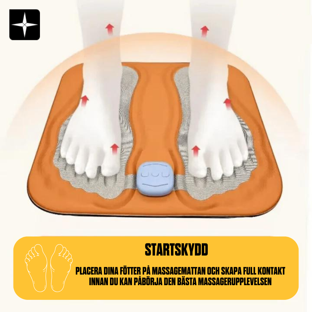 SoleRelief™ | Elektrisk Fotmassageplatta