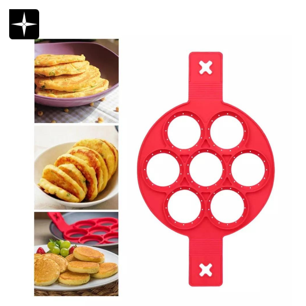 FlipFry™ | Ny Silikon Pannkaksformare, Äggröra skapare