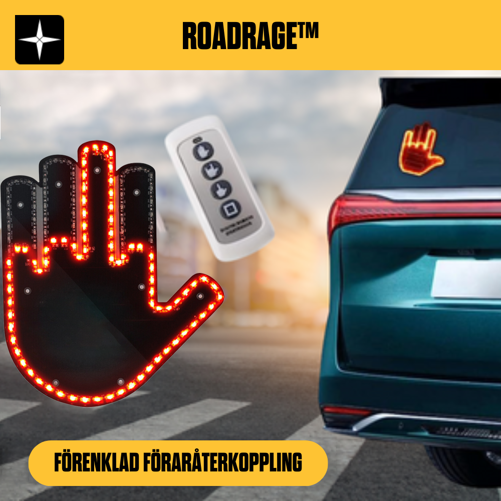 RoadRage™ | LED-handgest Car Light med fjärrkontroll