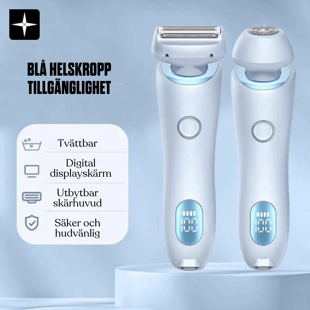 BeautyGlide Pro™ | Enkel, Smärtfri Rakning för Alla Hudtyper