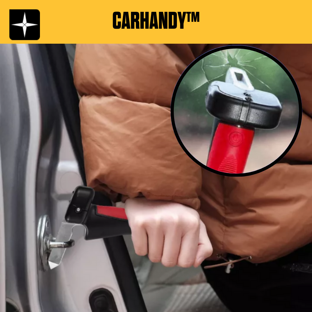 CarHandy™ | Flerfunktionellt 4 i 1 Bilhandtag