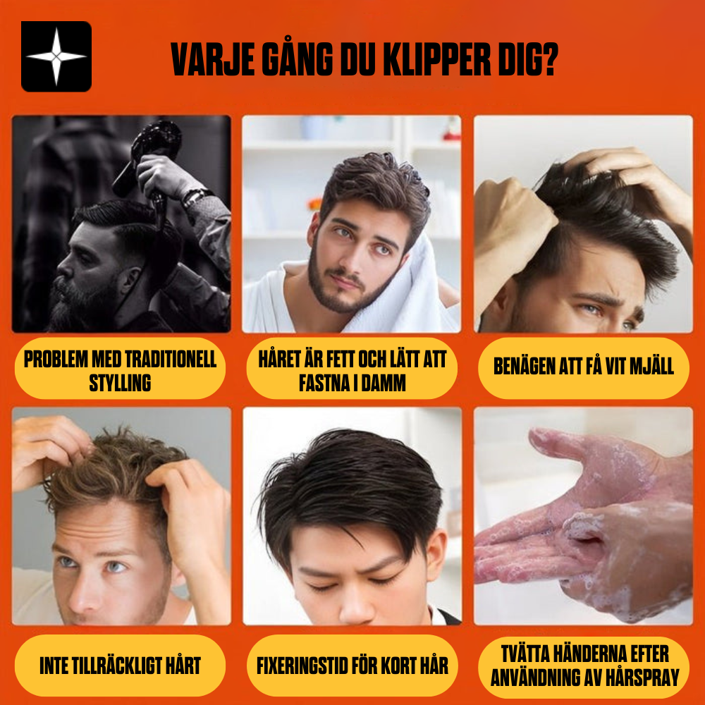 HairGel Comb™ | 2-i-1 hårolje-gelh | 1 + 1 GRATIS